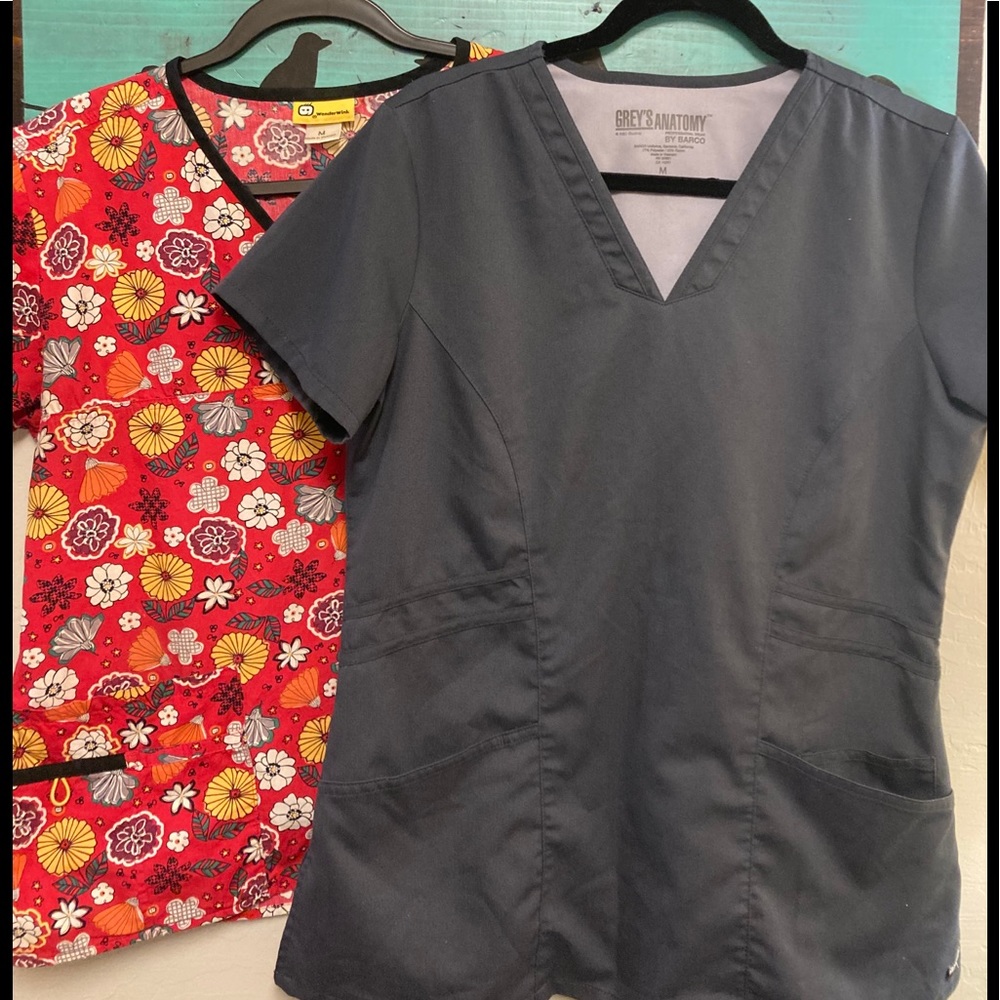 Bundle of 2 Scrub Tops